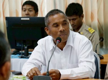 การประชุมการขับเคลื่อนงานตามนโยบายสำคัญและสร้างความเข้าใจในแนวการปฏิบัติงานของสำนักงานสหกรณ์จังหวัดนครศรีธรรมราช ร่วมกับสหกรณ์/กลุ่มเกษตรกรและสำนักงานตรวจบัญชีสหกรณ์นครศรีธรรมราช ประจำปีงบประมาณ พ.ศ. 2569 โดยประธานที่ประชุมฯ ได้แจ้งเรื่องการขับเคลื่อนงาน ... พารามิเตอร์รูปภาพ 36